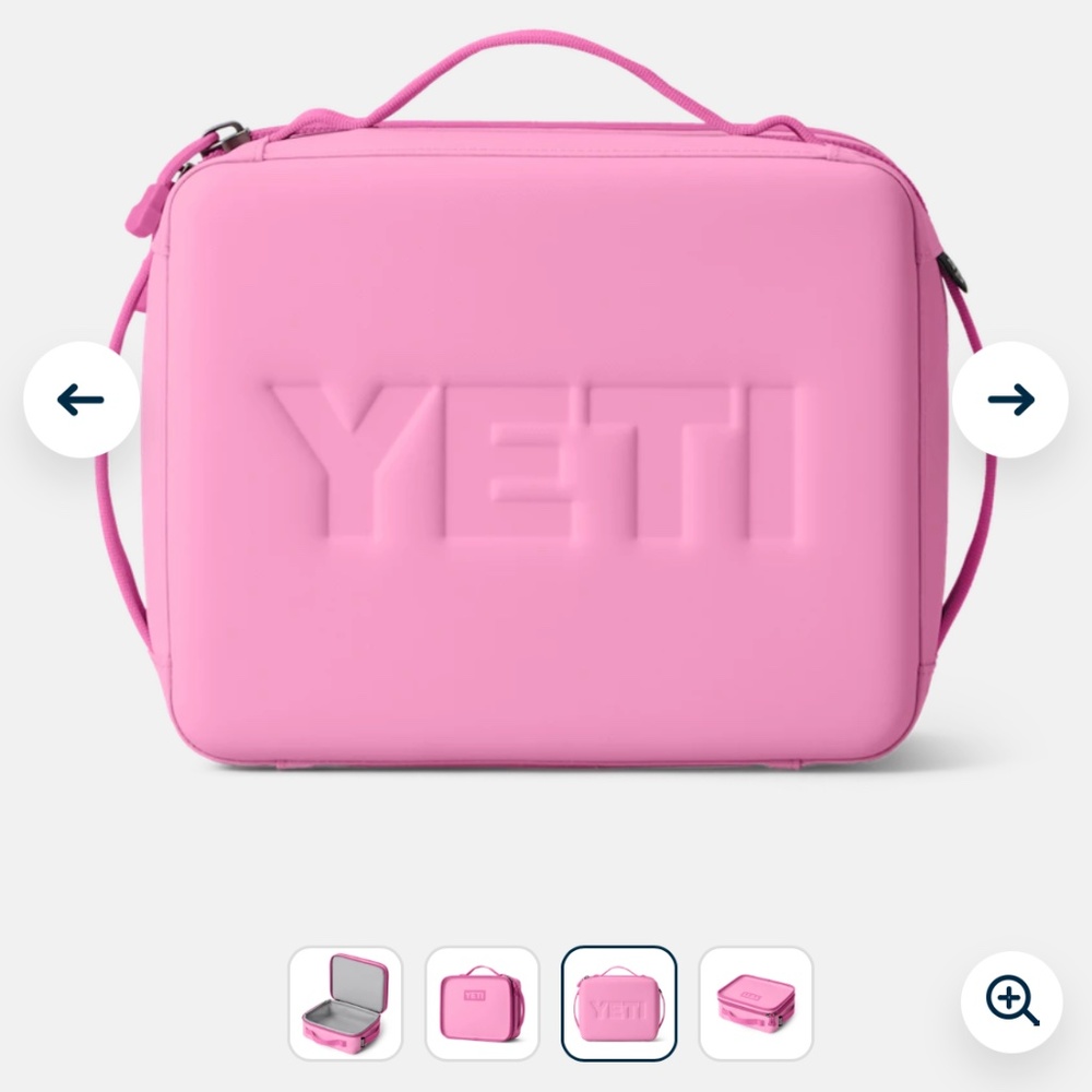 Limited edition power pink yeti Lunch box